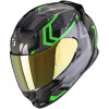 SCORPION EXO-491 SPIN NOIR VERT