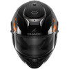 SHARK SPARTAN RS BYHRON NOIR MAT ORANGE 22 06 L