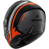 SHARK SPARTAN RS BYHRON NOIR MAT ORANGE 22 06 L