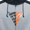 SWEAT DAINESE DAEMON-X SAFETY GRIS NOIR ROUGE