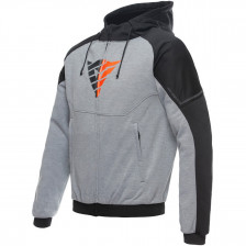 SWEAT DAINESE DAEMON-X SAFETY GRIS NOIR ROUGE