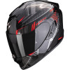 SCORPION EXO-1400 EVO AIR SHELL NOIR ROUGE 22-06