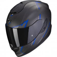 SCORPION EXO-1400 EVO AIR CARBON KENDAL MAT BLEU 22-06