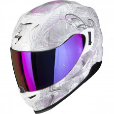 SCORPION EXO-520 EVO AIR MELROSE BLANC PERLE ROSE 22-06
