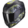 SCORPION EXO-520 EVO AIR MELROSE NOIR MAT JAUNE 22-06