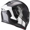 SCORPION EXO-R1 EVO CARBON CORPUS II NOIR BLANC 22-06