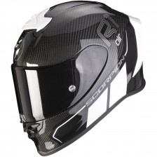SCORPION EXO-R1 EVO CARBON CORPUS II NOIR BLANC 22-06