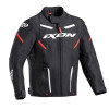 BLOUSON IXON STRIKER KID NOIR BLANC