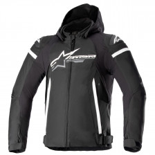 BLOUSON ALPINESTARS ZACA WP NOIR BLANC