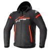 BLOUSON ALPINESTARS ZACA WP NOIR ROUGE BLANC