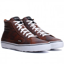 BASKET TCX STREET 3 WP MARRON BLANC