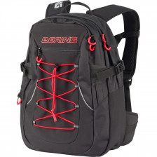 SAC A DOS BERING MURRAY NOIR ROUGE