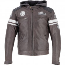 BLOUSON HELSTONS RIPOSTE BUFFALO MARRON