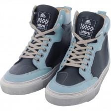 BASKET HELSTONS MAYA GRIS BLEU CIEL