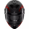 SHARK SPARTAN GT PRO CARBON RITMO NOIR ROUGE 22-06