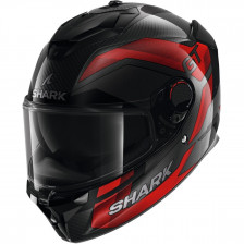 SHARK SPARTAN GT PRO CARBON RITMO NOIR ROUGE 22-06