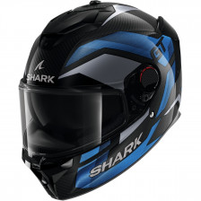 SHARK SPARTAN GT PRO CARBON RITMO NOIR BLEU 22-06
