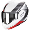 SCORPION EXO-TECH EVO GENRE BLANC MAT ARGENT ROUGE 22-06