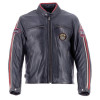 BLOUSON HELSTONS ACE CUIR RAG 10 ANS BLEU