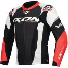 BLOUSON IXON VORTEX 3 NOIR BLANC ROUGE