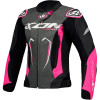 BLOUSON IXON VORTEX 3 LADY NOIR ROSE BLANC