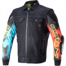 BLOUSON ALPINESTARS AS-DSL KENTARO BLEU FONCE