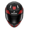 SHARK SKWAL I3 RHAD NOIR MAT ROUGE CHROME 22-06