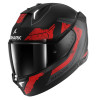 SHARK SKWAL I3 RHAD NOIR MAT ROUGE CHROME 22-06