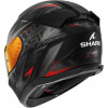SHARK D-SKWAL 3 BLAST-R NOIR MAT ANTHRACITE ROUGE 22-06