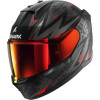 SHARK D-SKWAL 3 BLAST-R NOIR MAT ANTHRACITE ROUGE 22-06