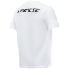 T-SHIRT DAINESE LOGO BLANC NOIR
