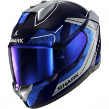 SHARK SKWAL I3 RHAD BLEU CHROME ARGENT 22-06