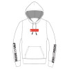 SWEAT MOTOSHOPPING BLANC NOIR ROUGE