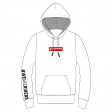 SWEAT MOTOSHOPPING CUSTOM BLANC NOIR ROUGE