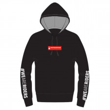 SWEAT MOTOSHOPPING NOIR ROUGE BLANC