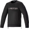 SWEAT ALPINESTARS LEGIT CREW FLEECE NOIR GRIS