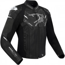 BLOUSON BERING SNAP NOIR BLANC