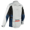VESTE BERING SIBERIA GRIS BLEU ROUGE