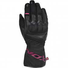 GANTS IXON LADY PRO RESCUE NOIR FUSHIA