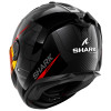 SHARK SPARTAN GT PRO KULTRAM CARBON NOIR ROUGE 22-06