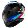 SHARK SPARTAN GT PRO DOKHTA CARBON BLANC BLEU 22-06