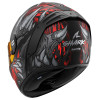 SHARK SPARTAN RS SHAYTAN MAT NOIR ROUGE 22-06