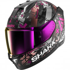 SHARK SKWAL I3 HELLCAT NOIR MAT CHROME PURPLE 22-06