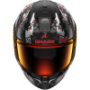 SHARK SKWAL I3 HELLCAT NOIR MAT CHROME ROUGE 22-06