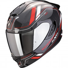 SCORPION EXO-1400 EVO 2 CARBON MIRAGE NOIR ROUGE BLANC 22-06