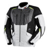 BLOUSON FURYGAN BROOKS NOIR ANTHRACITE JAUNE 