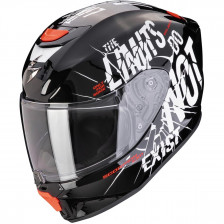 SCORPION EXO-JNR AIR BOUM NOIR BLANC 22-06