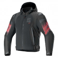 BLOUSON ALPINESTARS ZACA AIR VENOM WP NOIR ROUGE
