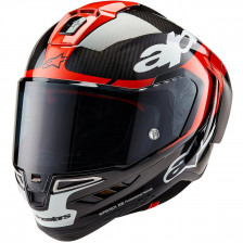 ALPINESTARS SUPERTECH R10 ELEMENT CARBON ROUGE