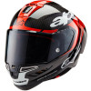 ALPINESTARS SUPERTECH R10 ELEMENT CARBON ROUGE
